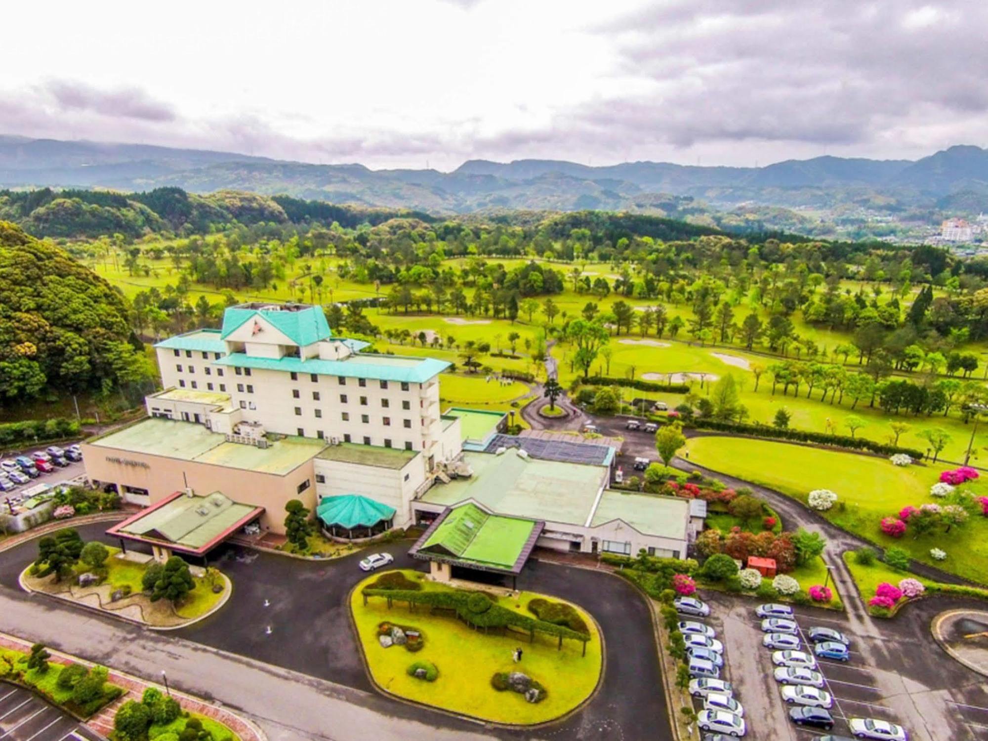 Hotel Green Hill Kagoshima Satsumasendai Exterior foto